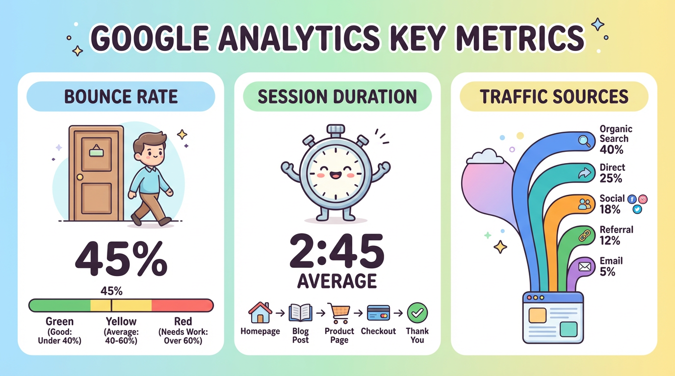 Google Analytics Key Metrics