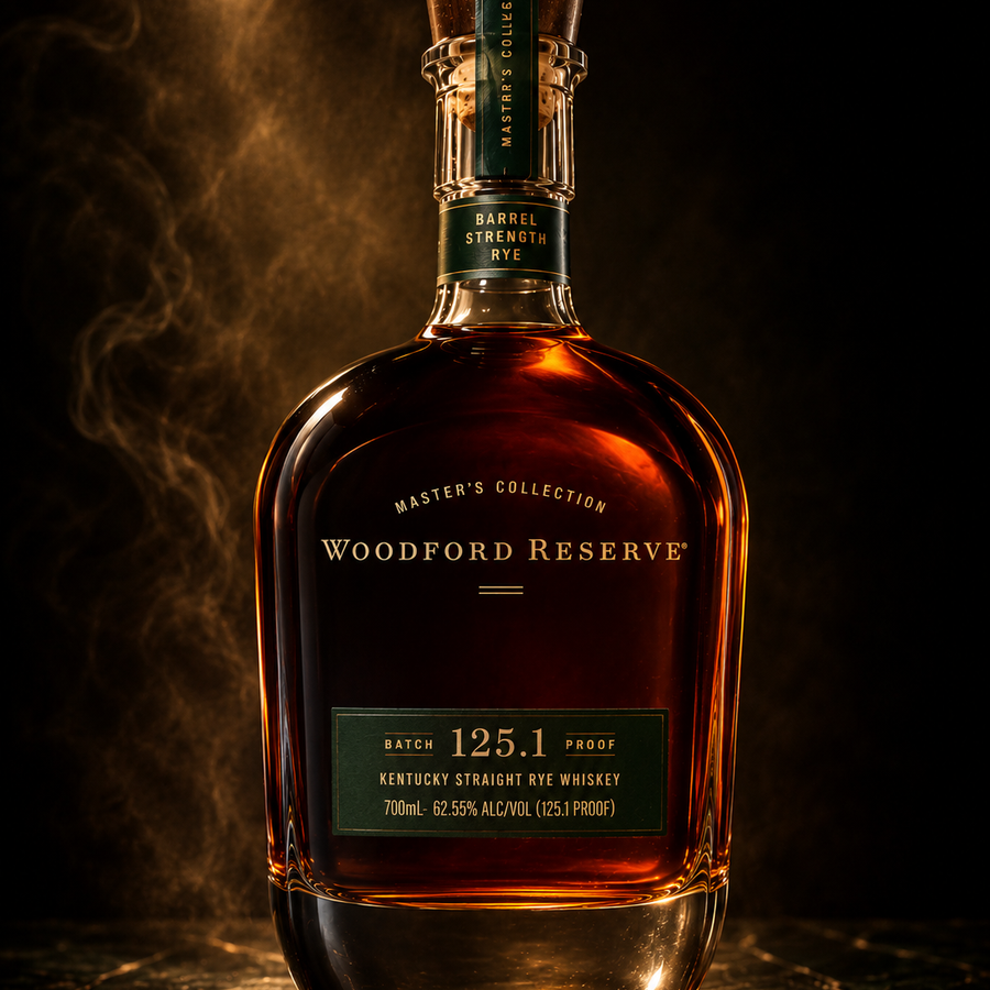 Woodford Reserve Barrel Strength Rye • 125.1 Proof