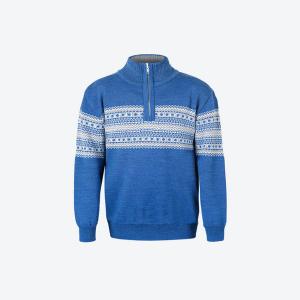 Dětský Merino svetr Kama 1019, 127 - denim - Produkt značky Kama