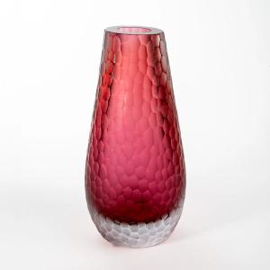 Váza HADÍ KŮŽE — ruby blush - Produkt značky Shard Art