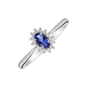 Prsten s tanzanitem a diamanty Princess Sparkle - Produkt značky ALO diamonds
