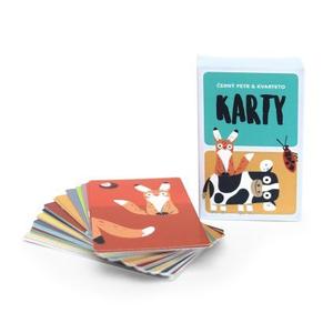 Ilustrované karty / Černý Petr & kvarteto - Produkt značky Ababu