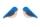 Dřevěné náušnice Blue Bird Earrings - Produkt značky BeWooden