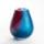 Váza HADÍ KŮŽE — frozen berry - Produkt značky Shard Art