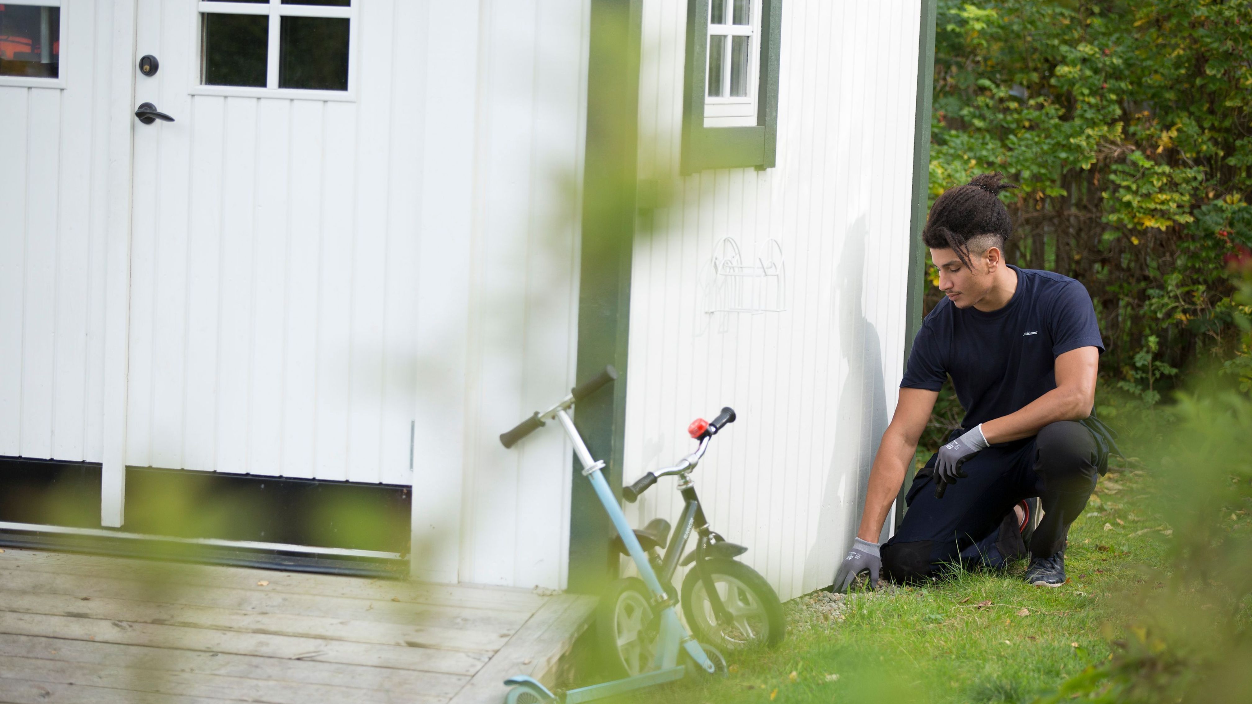halten sie den garten ordentlich, um ratten fernzuhalten