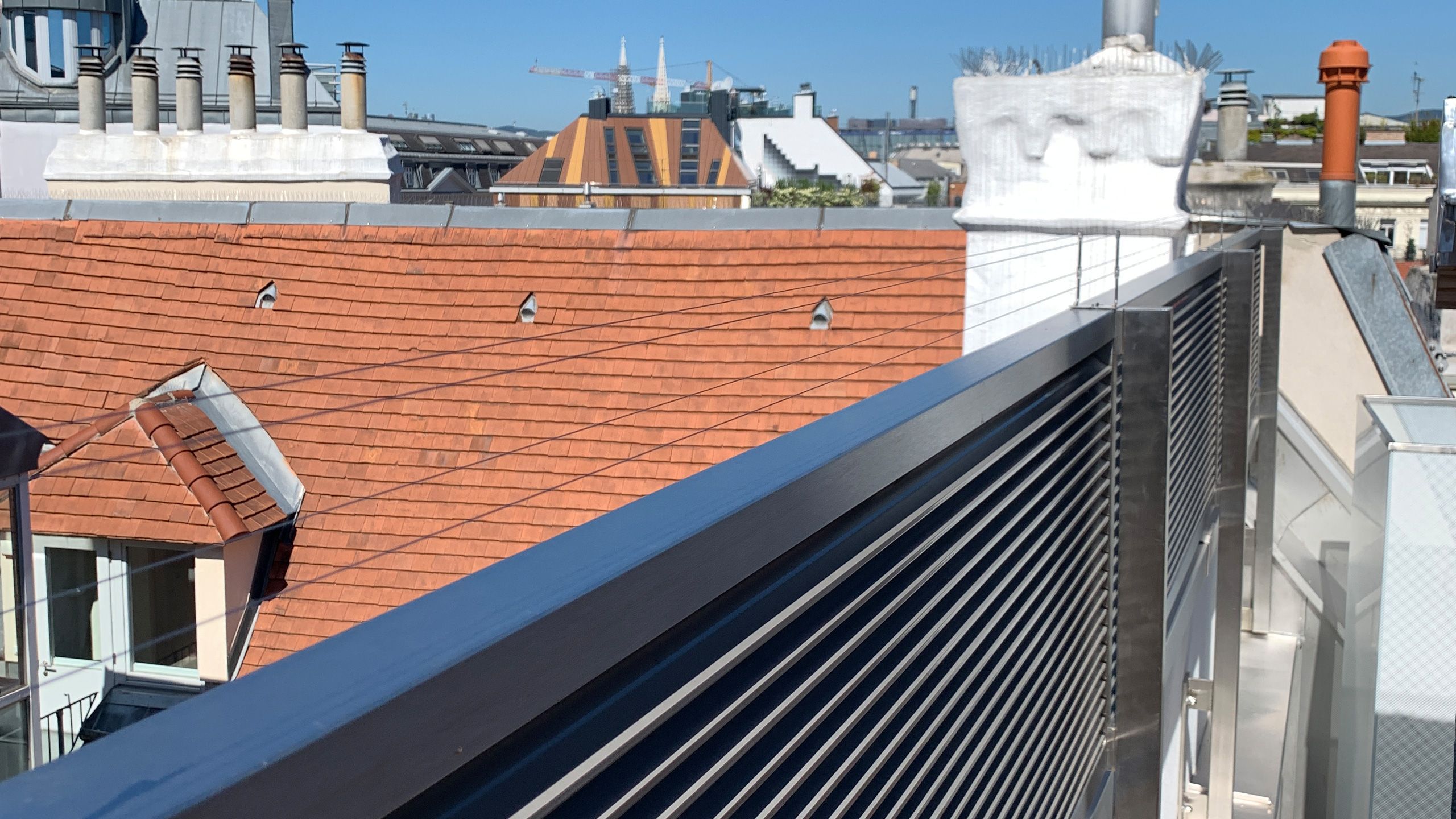 Spanndrahtsysteme zur Taubenabwehr