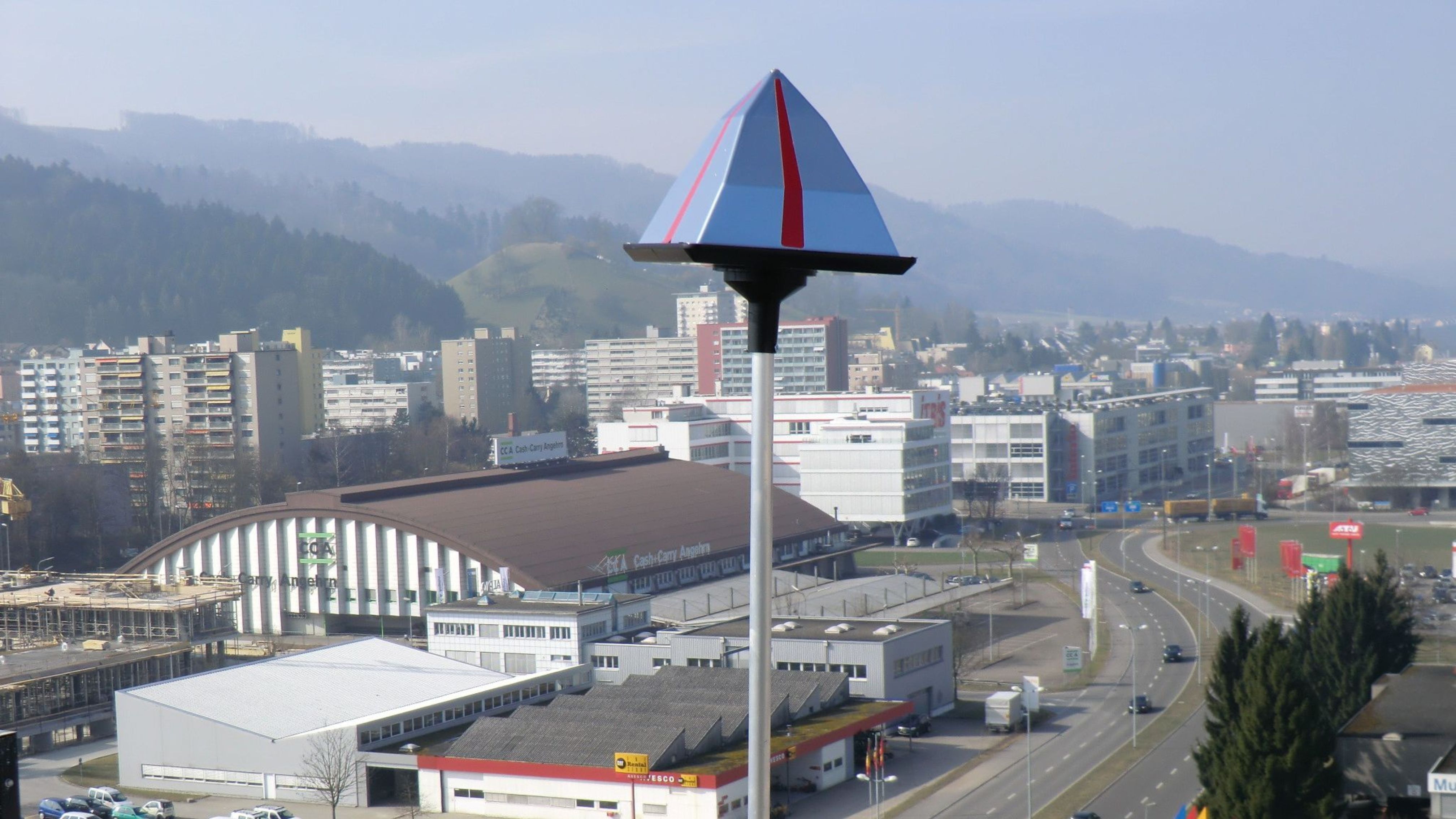 Lichtreflexion gegen Vögel