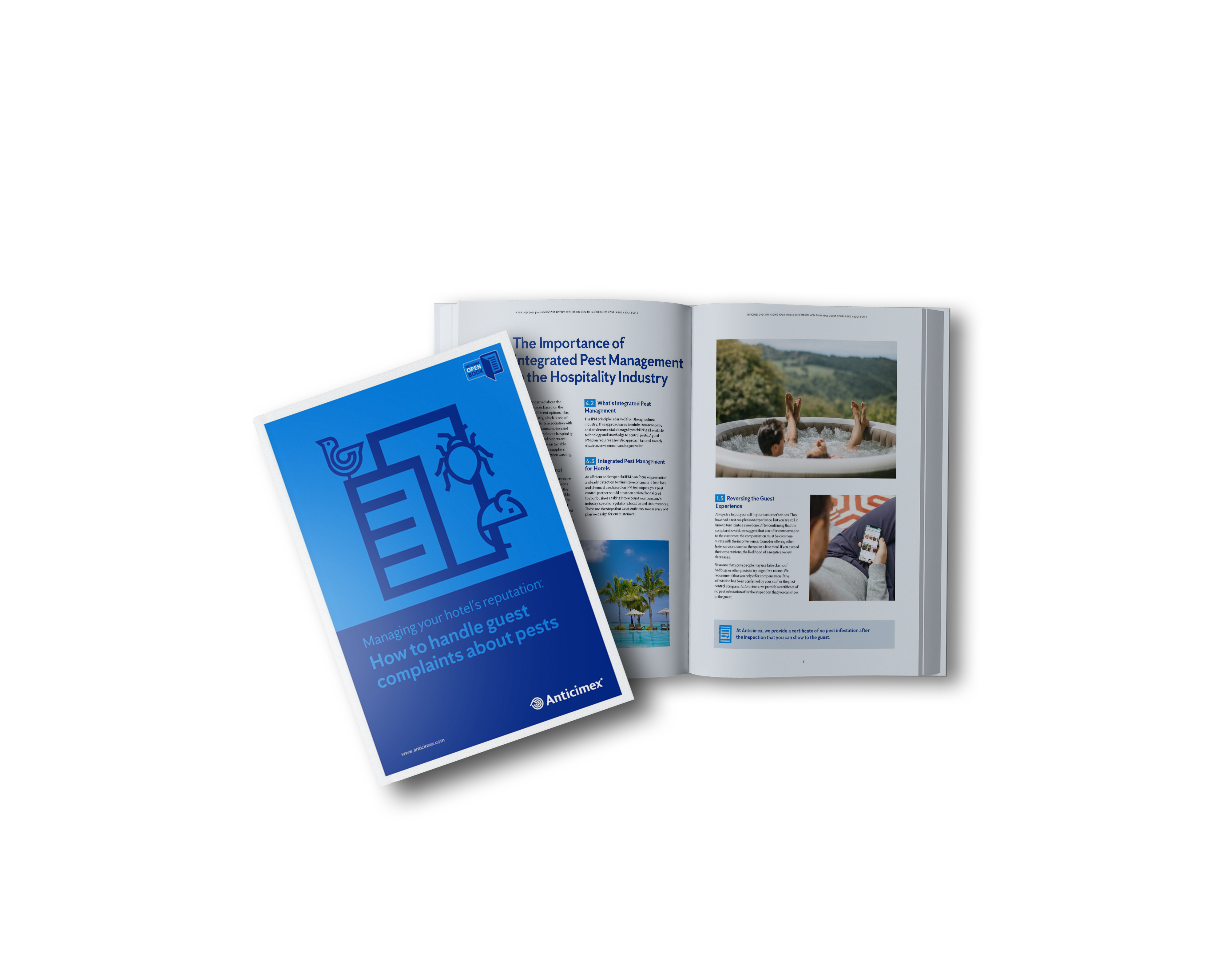 klachten van gasten over ongedierte afhandelen