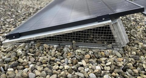 protection contre les oiseaux pour panneaux solaires