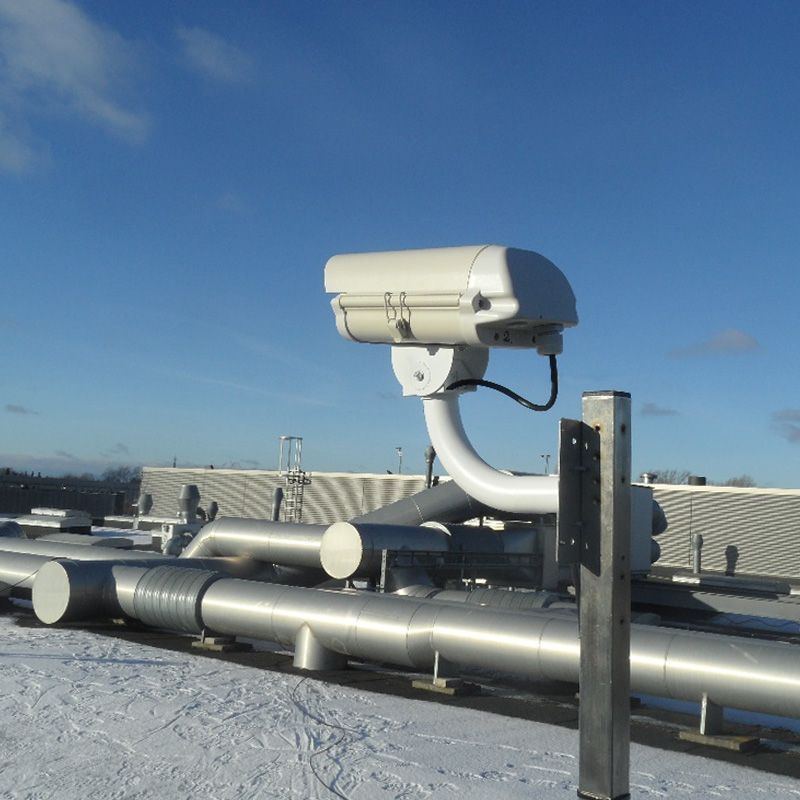 Smart Bird Control fugleanlæg på tag