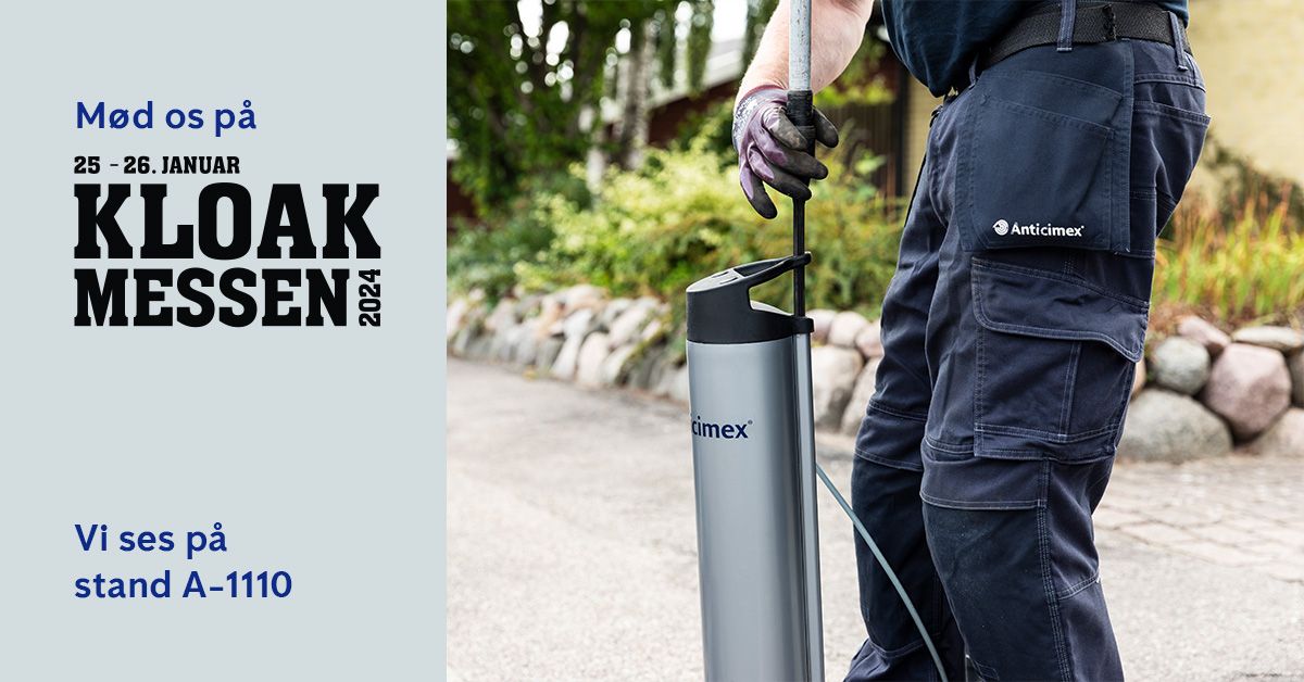 Mød Anticimex på Kloakmessen 2024