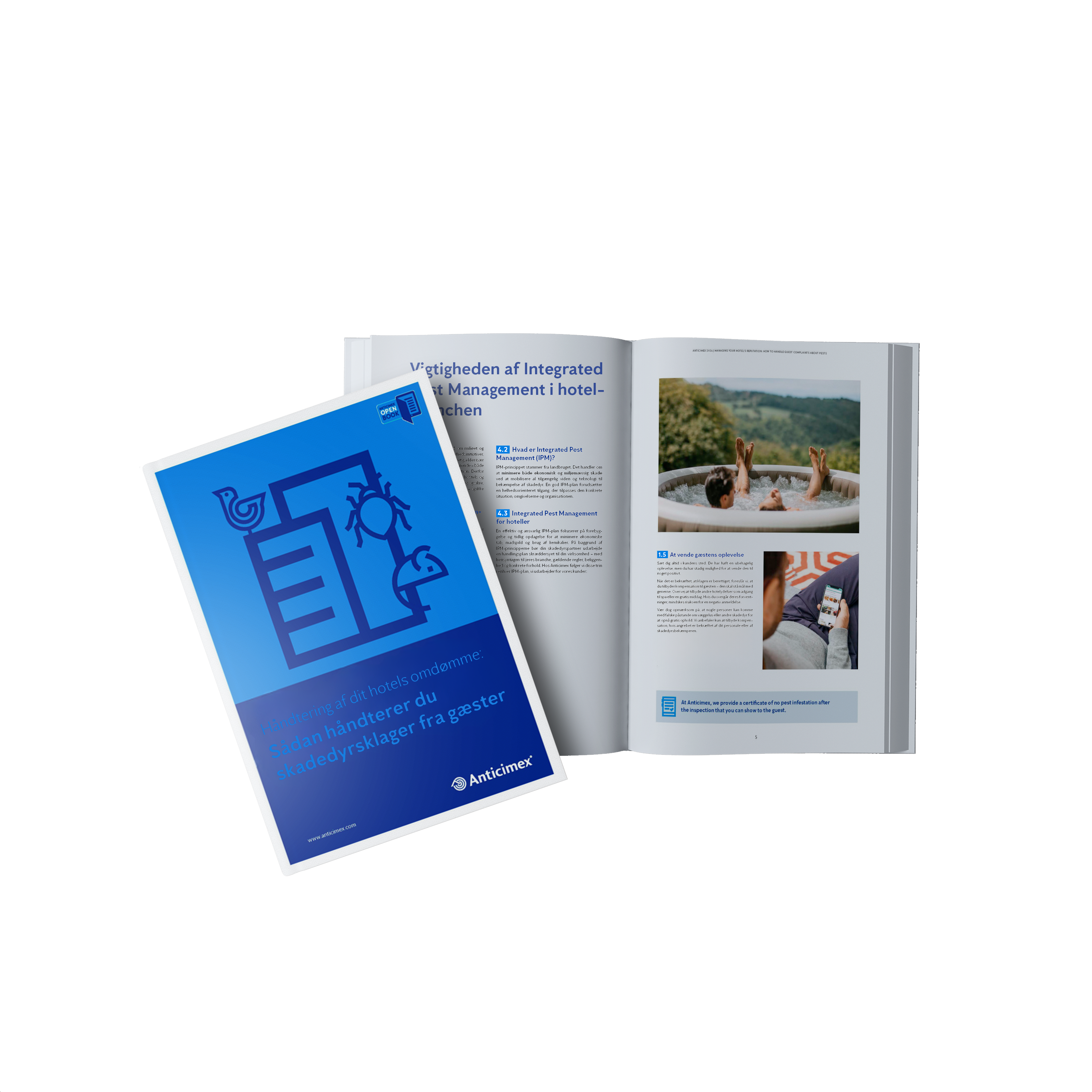 Håndter klager fra gæster over skadedyr