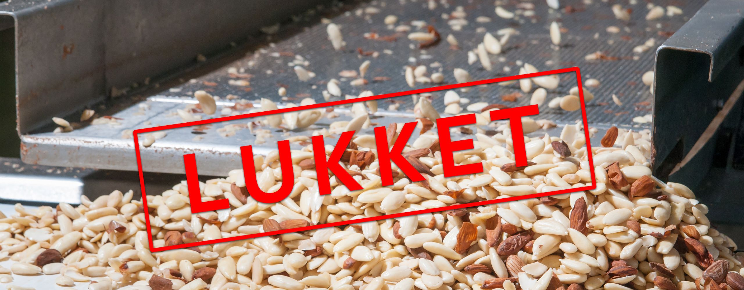 Nedlukning af fødevareproduktion