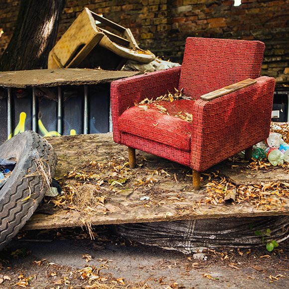 Älä ota huonekaluja roskalavalta