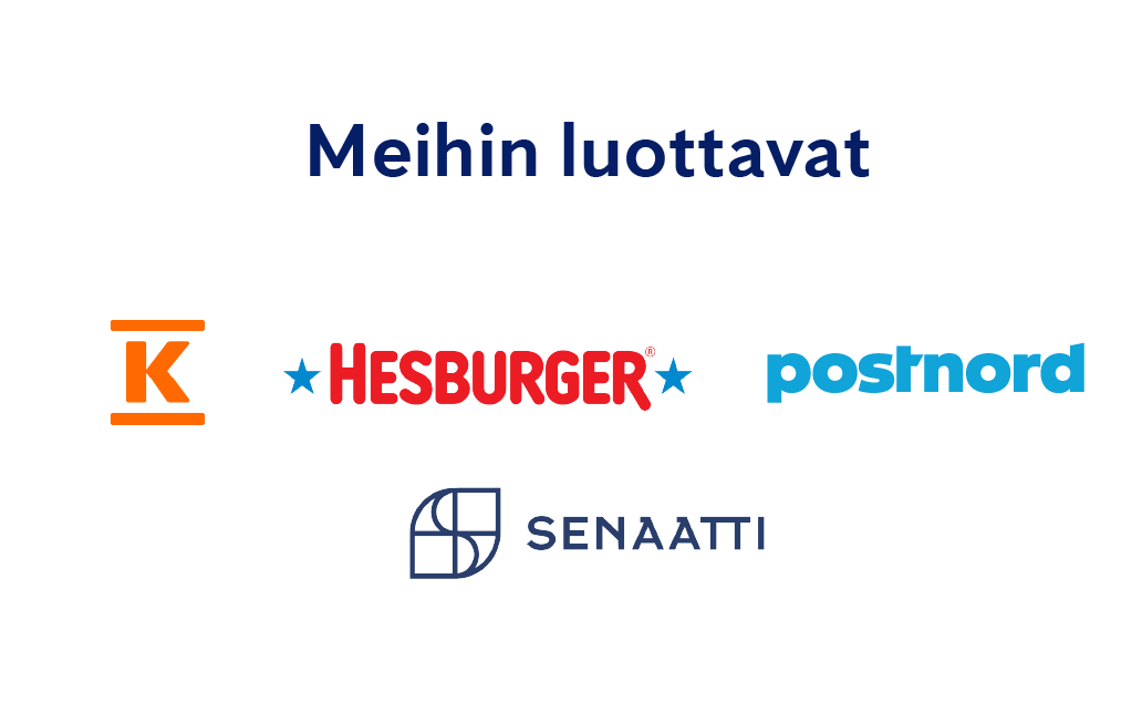 Meihin luottavat Kesko, Hesburger, Senaatti ja Postnord