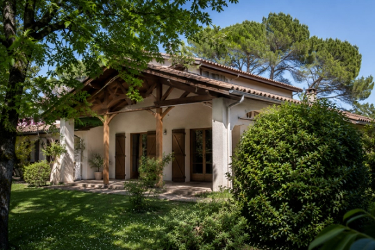 Maison individuelle en Nouvelle-Aquitaine dans une zone exposée aux termites