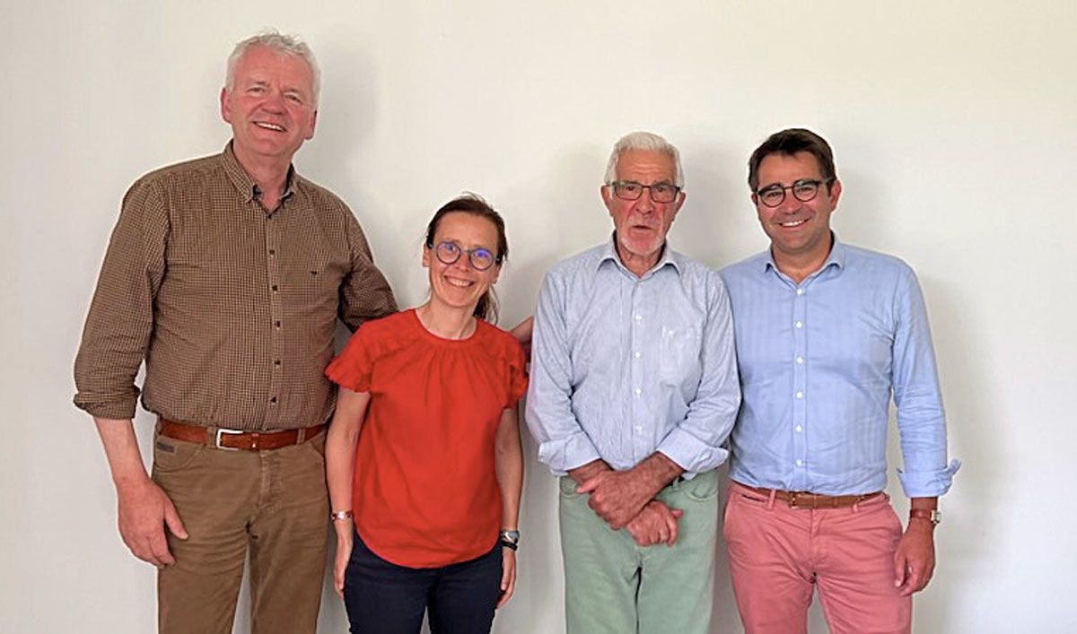 Kim Kjaer, Marion Guillaumin, Jean Ferchaud, Pierre Vasseur