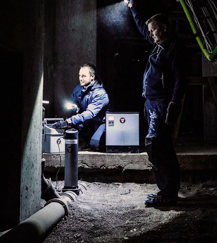 intervention Smart Pipe dans les égouts