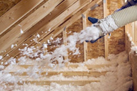 Soufflage d'un isolant par soufflage 