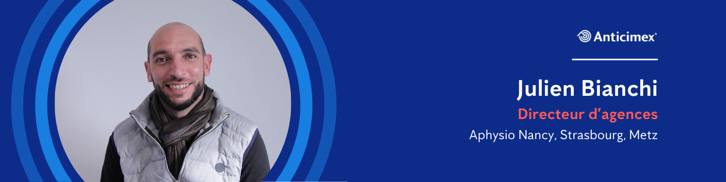 Julien Bianchi directeur d'agence