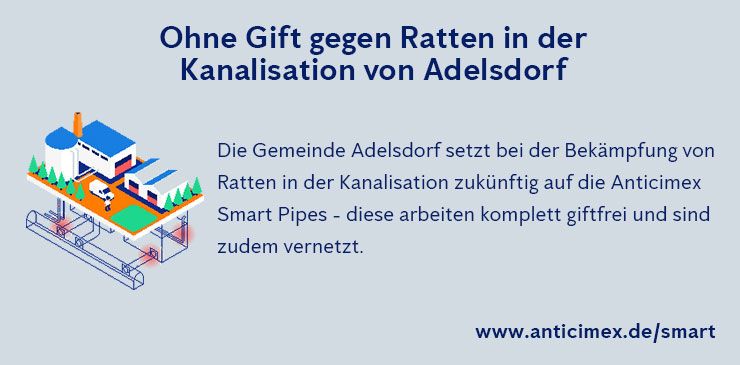 Anticimex Smart Pipe Adelsdorf