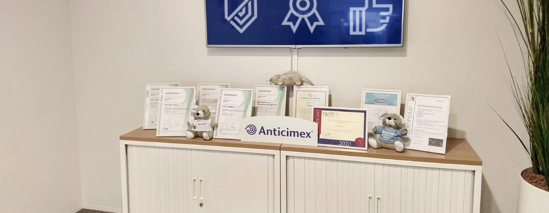 Our Certification - Anticimex