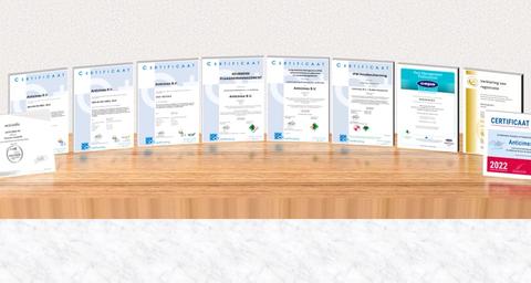 Anticimex certificaten