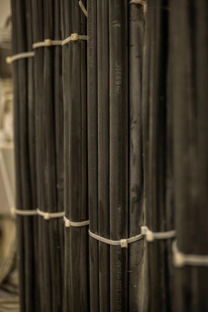 markeringen op kabelgoten