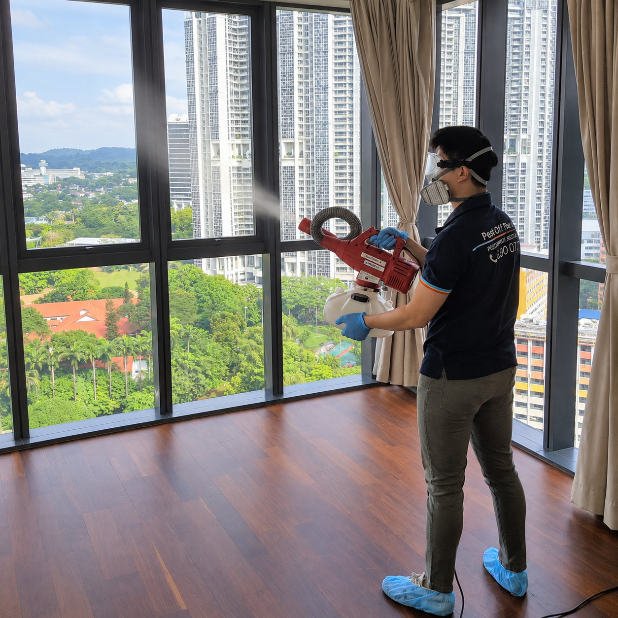 Mold growth in Singapore is a potential health risk