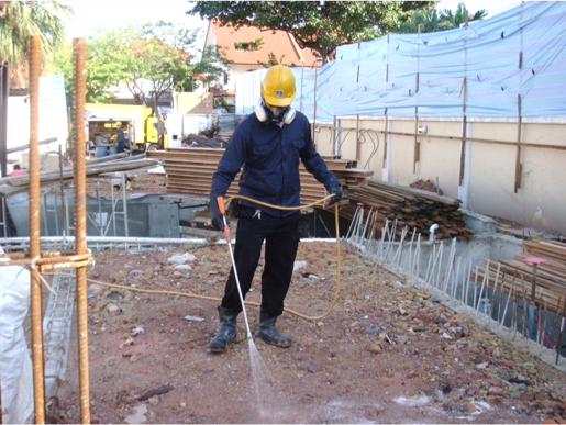pre-construction termite soil treatment