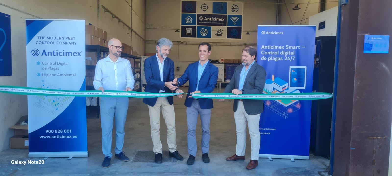 Inauguración de Anticimex Sevilla