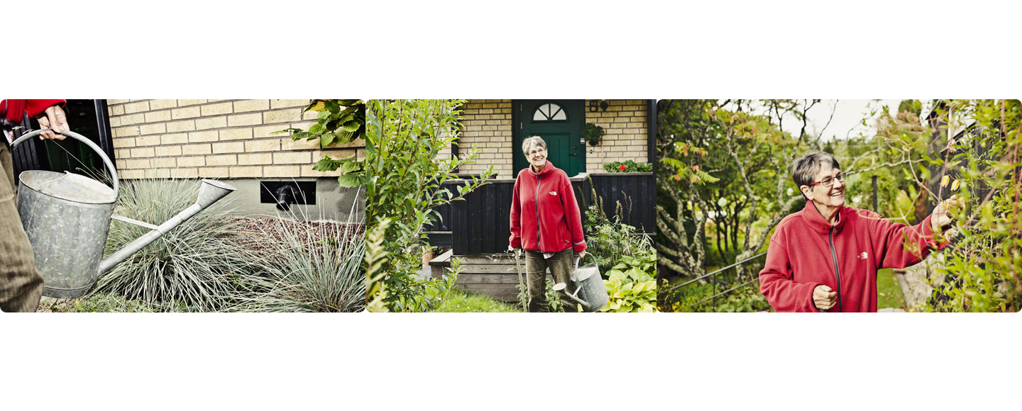 Blev av med lukt i krypgrunden, Gunilla