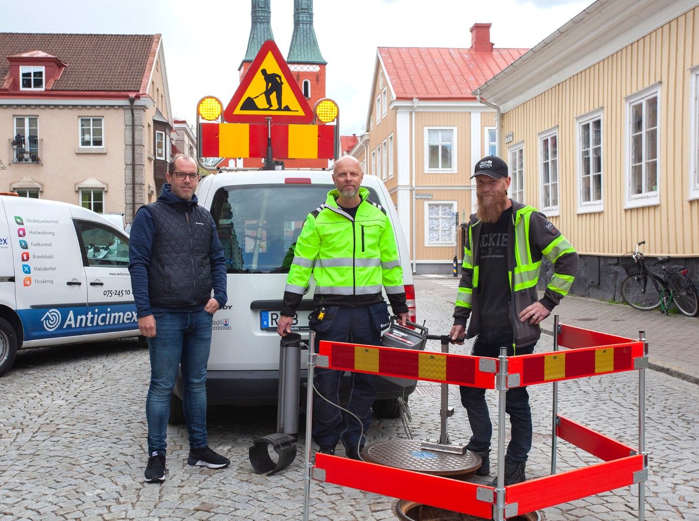 Växjö kommun jobbar med skadedjurskontroll i avloppen