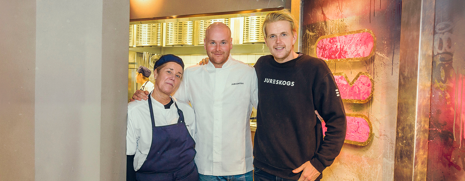 Tre personer i personalen på Jureskogs