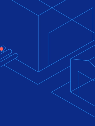 Blå grafisk bakgrund