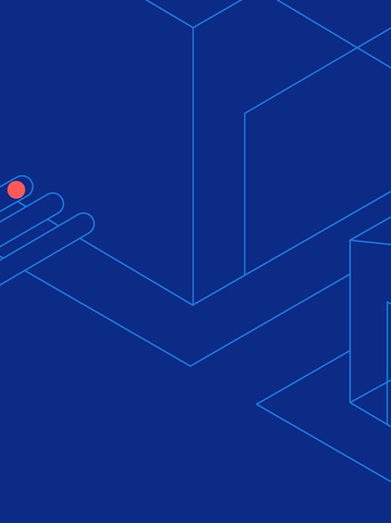 Anticimex Smart blå grafisk bakgrund