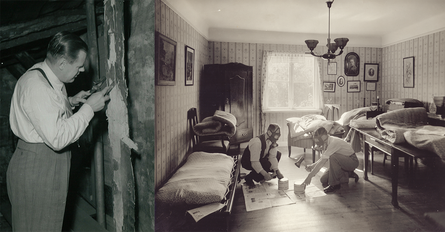 Anticimex historia 1930-tal, tekniker