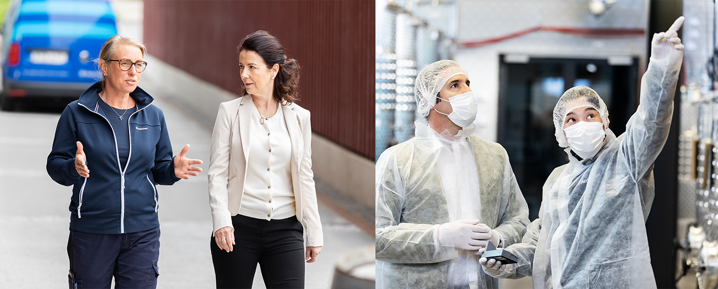 Riskbedömning av verksamhet, genomgång med kund inne och ute