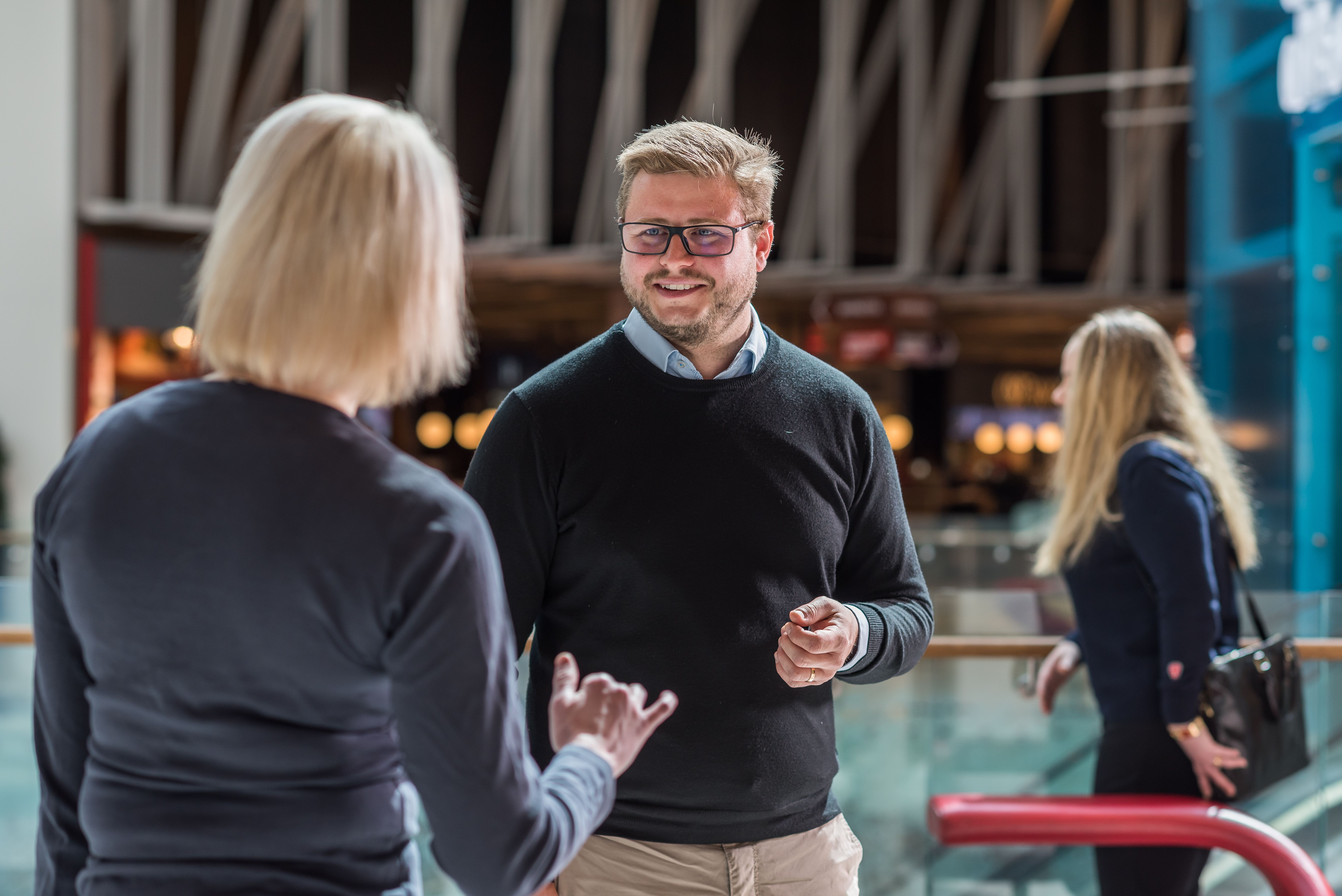 Anticimex i möte med kund