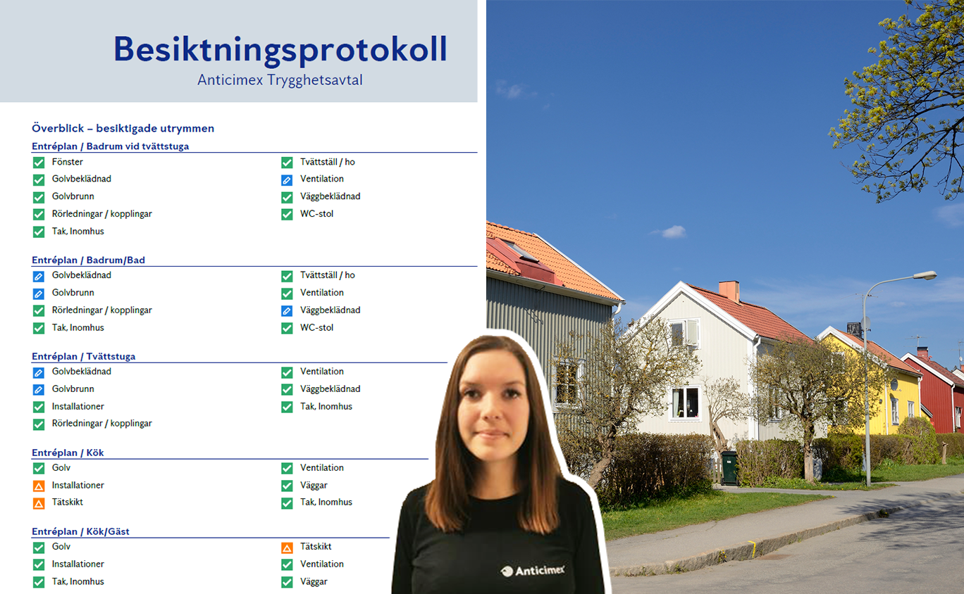 Anticimex husunderhåll - dra nytta av besiktningen