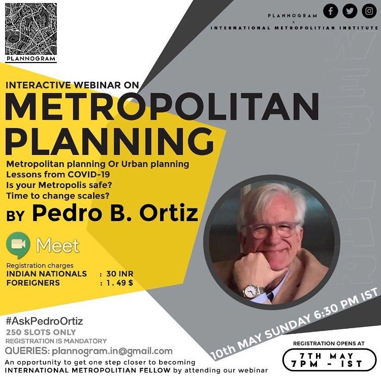 Metropolitan Planning or Urban Planning Lessons from Covid