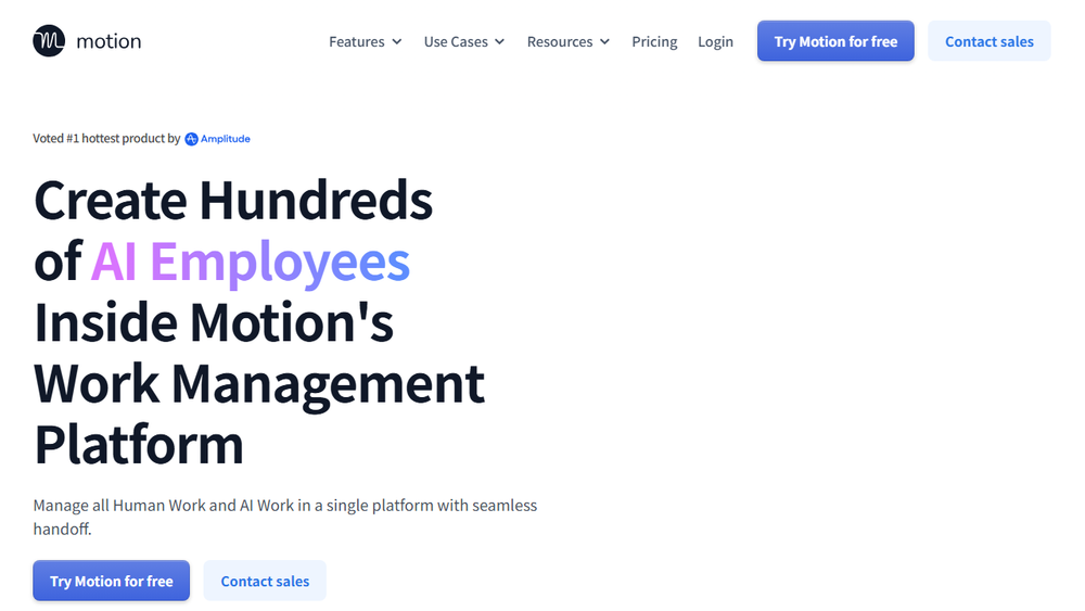 Screenshot of Motion Screenshot of Motion