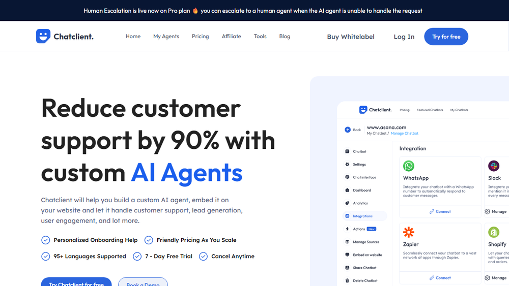 Screenshot of Chatclient