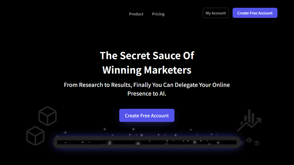 Screenshot of Underline.AI - AI Creative Marketer