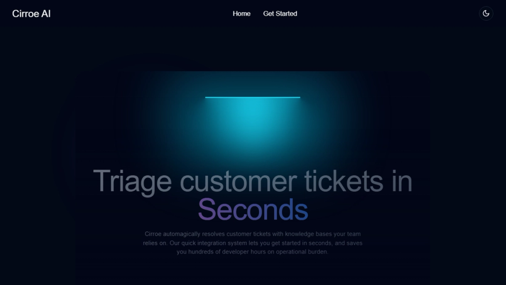 Screenshot of Cirroe AI