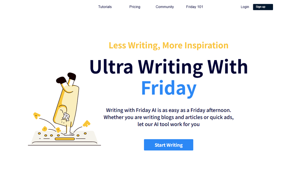 Screenshot of HeyFriday - Ultimate AI Writer Screenshot of HeyFriday - Ultimate AI Writer