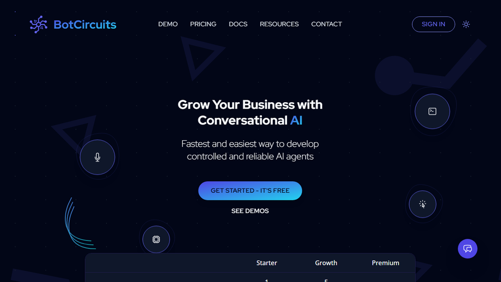 Screenshot of BotCircuits