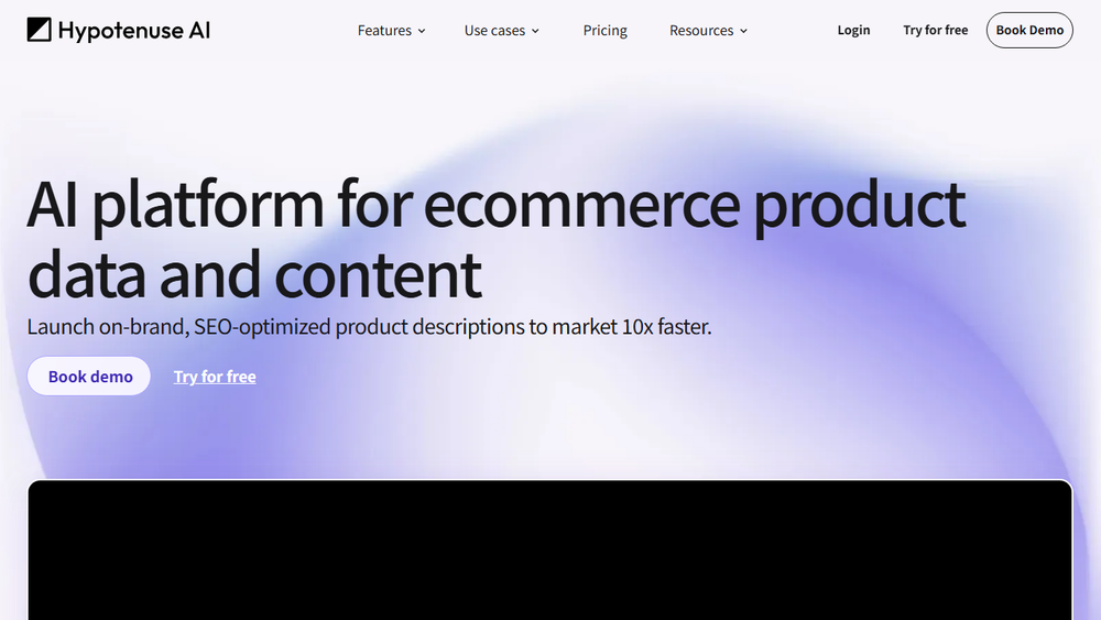 Screenshot of Hypotenuse AI Platform for Ecommerce Screenshot of Hypotenuse AI Platform for Ecommerce