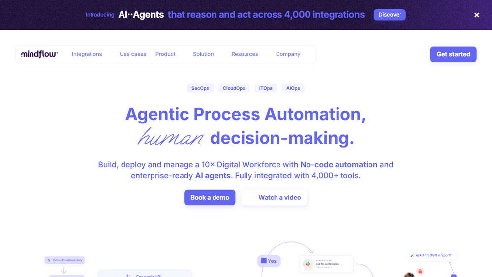 Screenshot of Mindflow