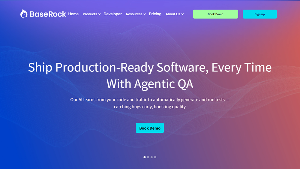 Screenshot of BaseRock AI Screenshot of BaseRock AI